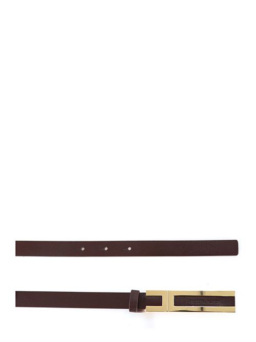 LOGO BELT ELISABETTA FRANCHI | CT76S56E2EA3 Coffee